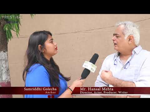 Video poster for In conversation with Hansal Mehta